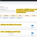 wordpress appointment booking schedule