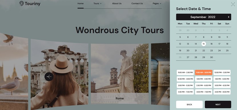 tour wp theme