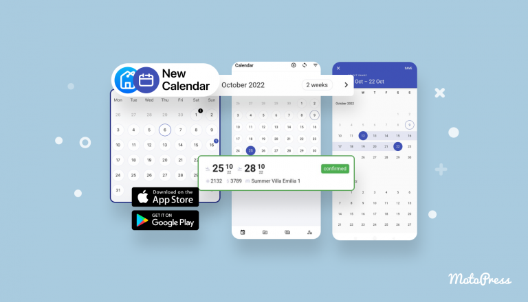 Meet the Calendar Mode in Hotel Booking App MotoPress