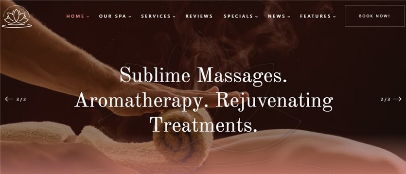 Rela Spa massage theme