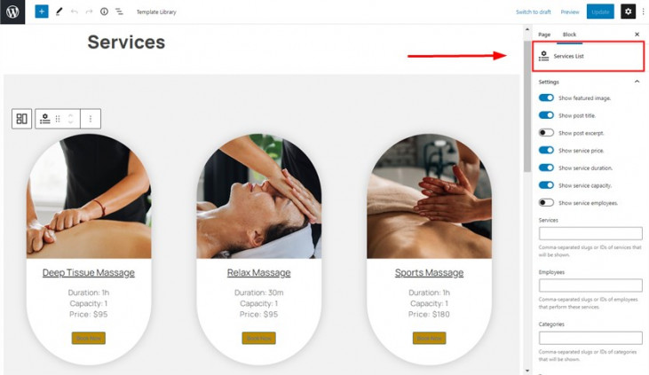 How to work with the appointment booking widget - Restline - MotoPress