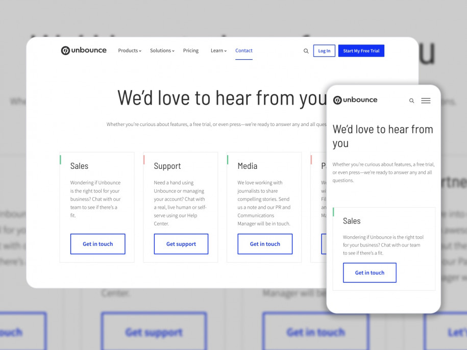 20 Best Contact Us Page Design Examples & Templates 2025 - MotoPress