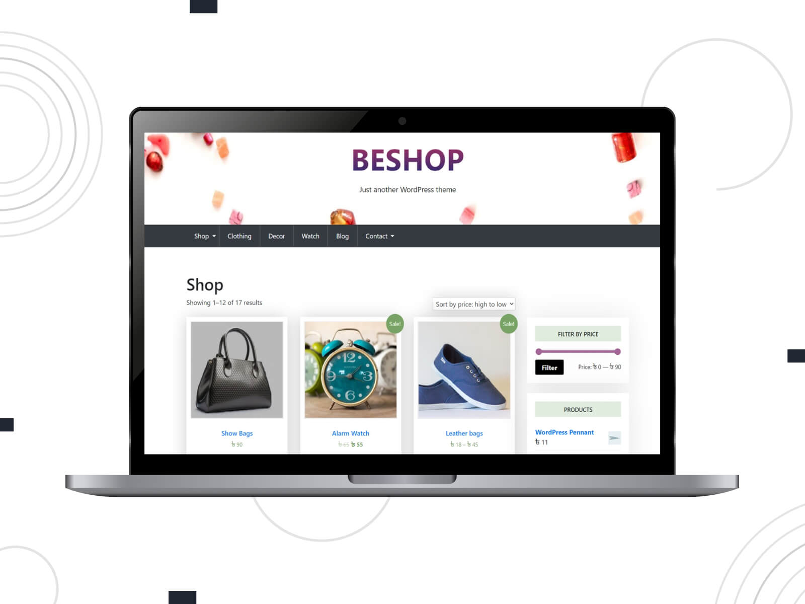 Photo of BeShop - light, cool, organized WP theme for barbershop platforms with easy tools in dim gray, gray, and rosy brown color scheme
