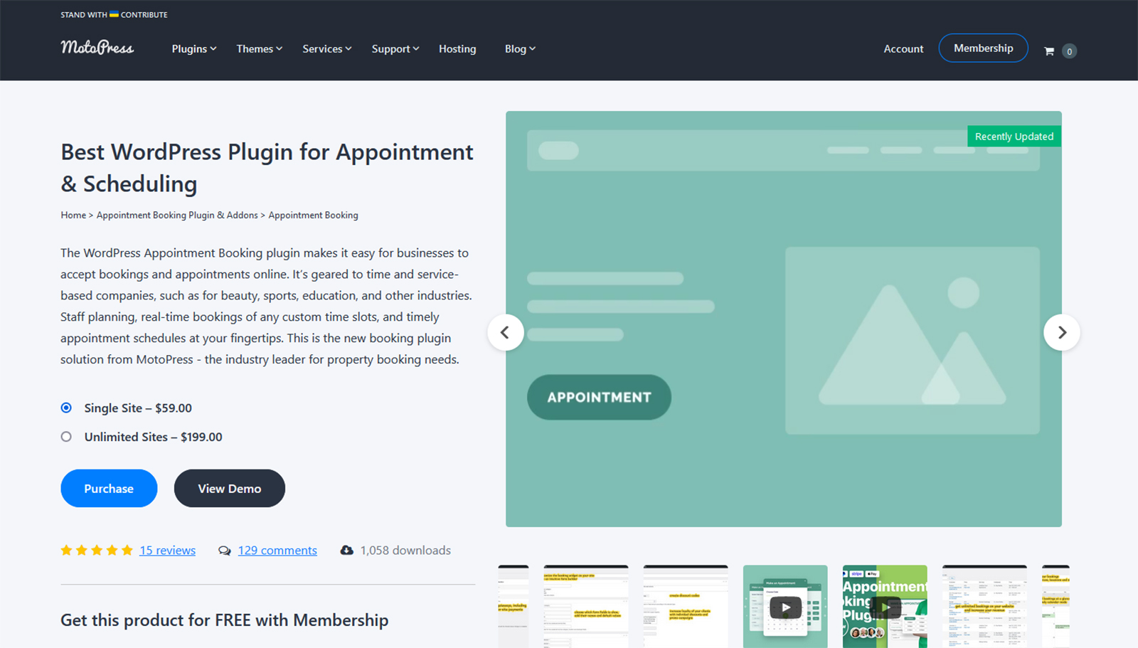 Snapshot of Appointment Booking Lite WordPress plugin with schedules and notifications in white, black, lightgreen, and yellow color gradation.
