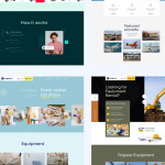 Equipment Rental WordPress Theme