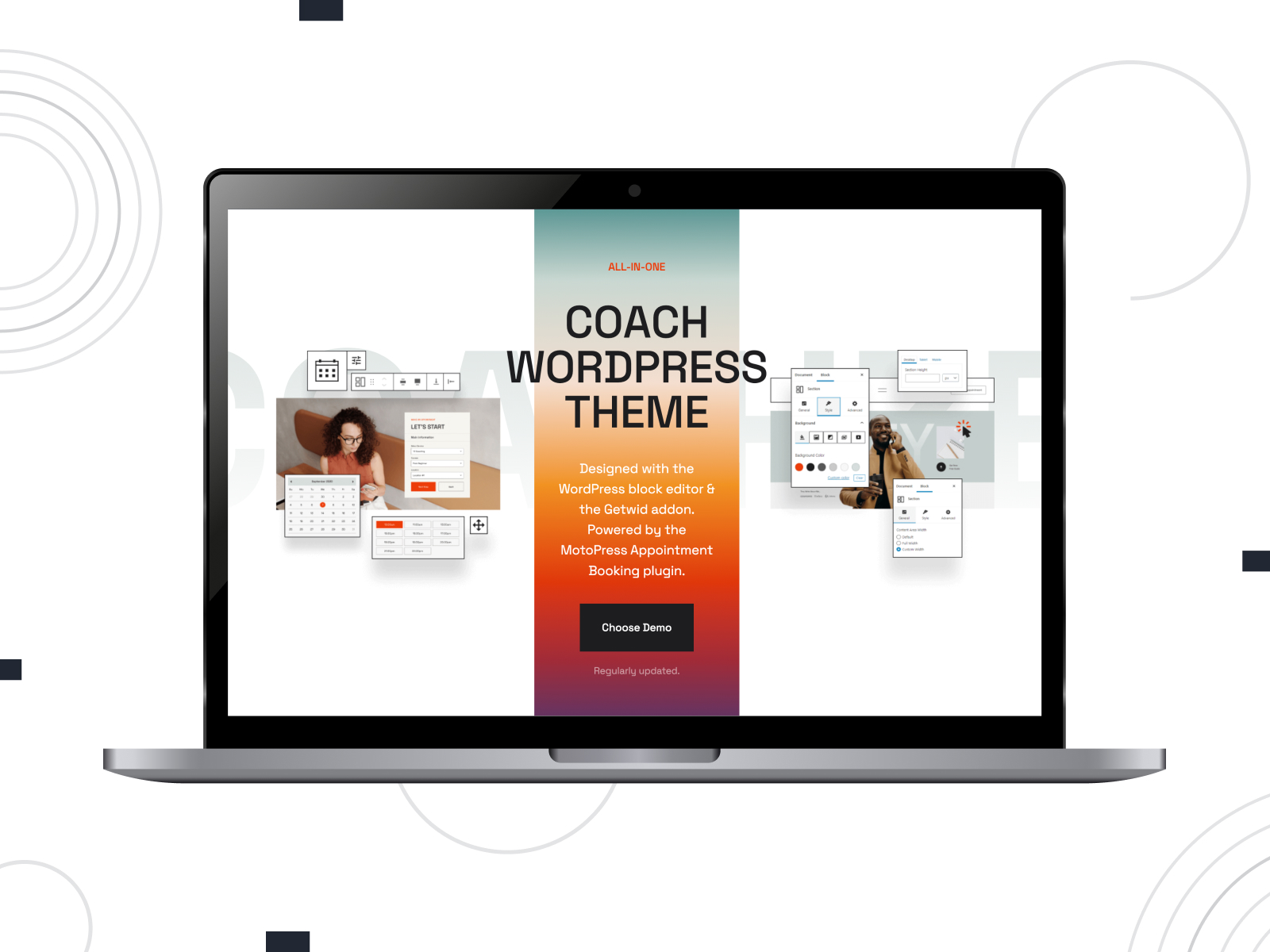 Picture of Coachzee, an exceptional WordPress theme for education.