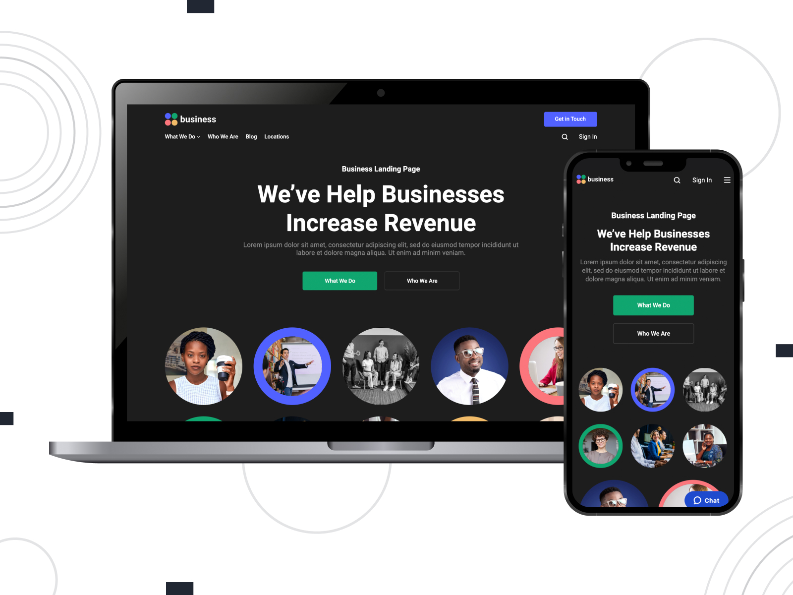 Image of Profitence, an easy-to-use WordPress theme for a business coaching platform that guarantees easy website installation and customization.