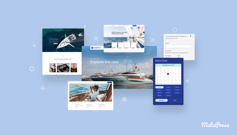 Boat Rental Themes for WordPress.