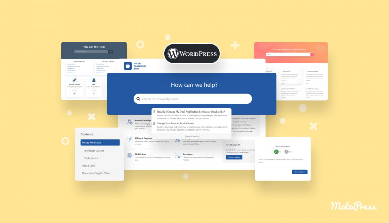 8 Best WordPress Knowledge Base & Wiki Plugins in 2024 - MotoPress