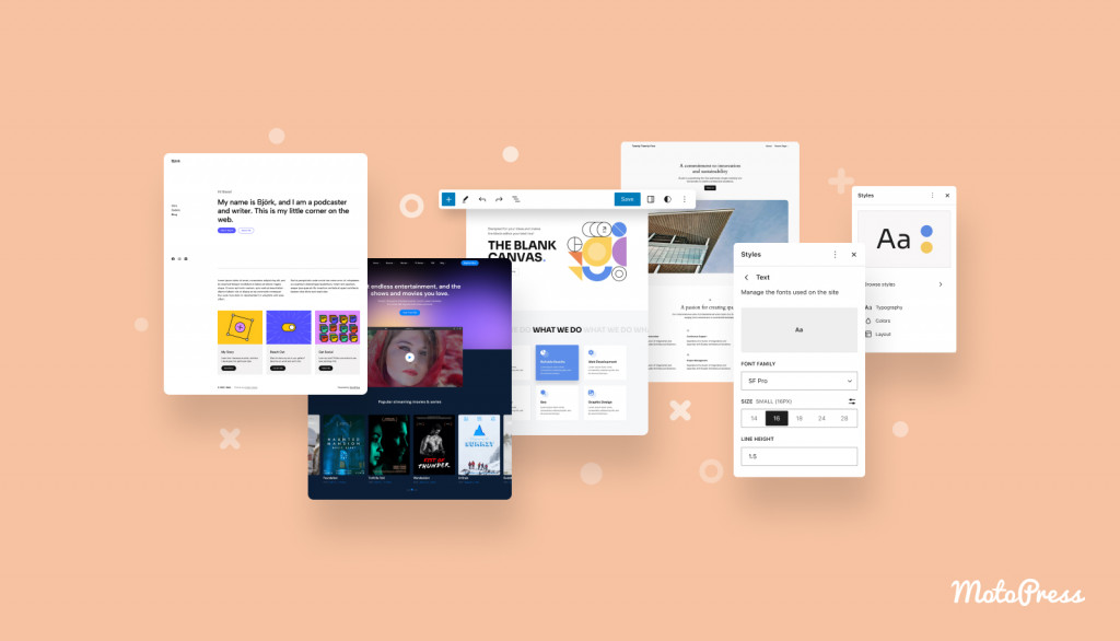 50 Best WordPress Themes Most Popular In 2024 Free Premium MotoPress   Featured Wordpress Block Themes 1024x586 
