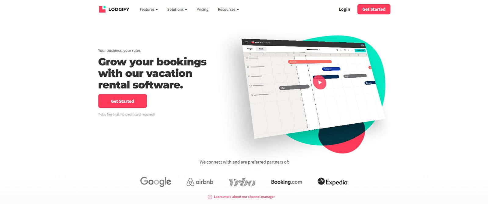 Figure of Lodgify, a flexible customization solution for vacation rentals with a range of responsive website themes.