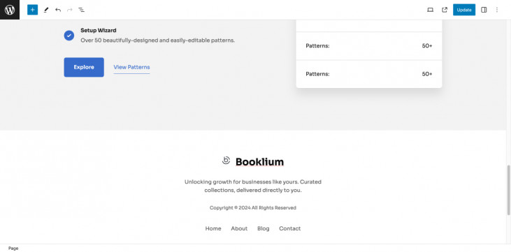 52+ Free WordPress Block Patterns Library with Prime FSE - MotoPress