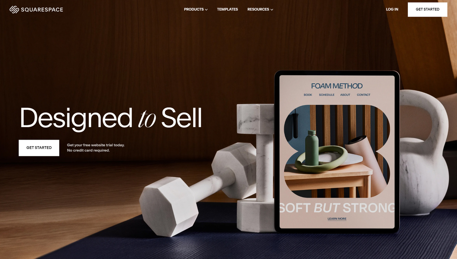 Figure of Squarespace, one of the best website builders for photographers.