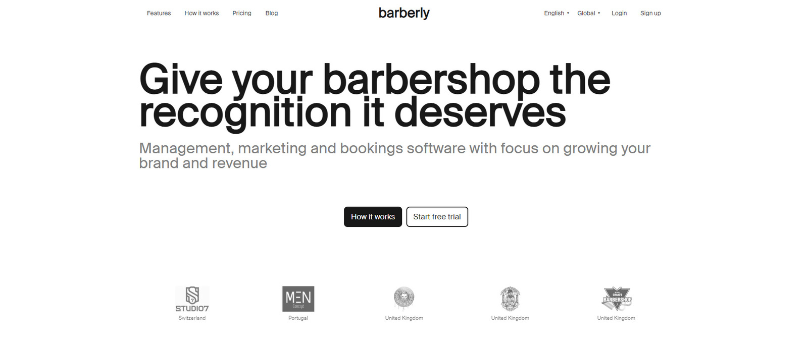 Photograph of Barberly, one of the best barber appointment software options.
