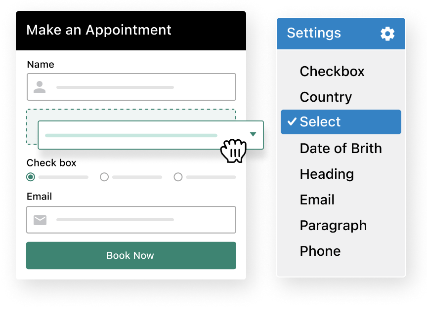 10+ Field Types for the Booking Form Checkout