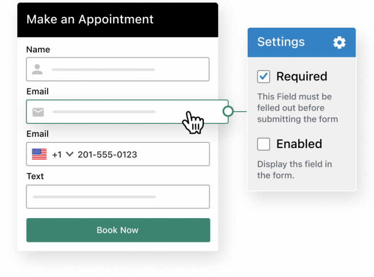 Appointment Booking Checkout Fields - MotoPress