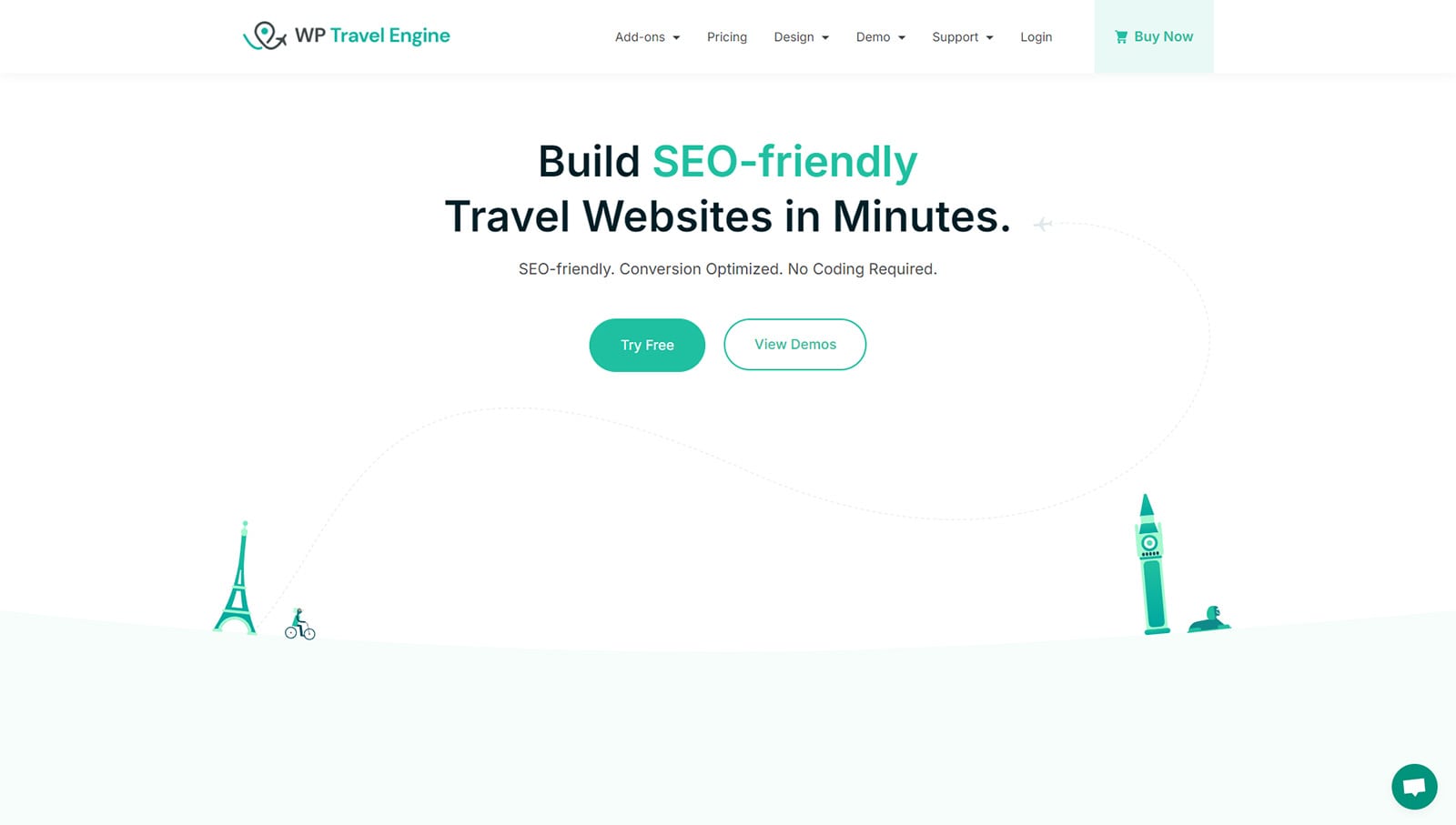 Representation of WP Travel Engine, a modern WordPress plugin for tour booking with a group discount option.