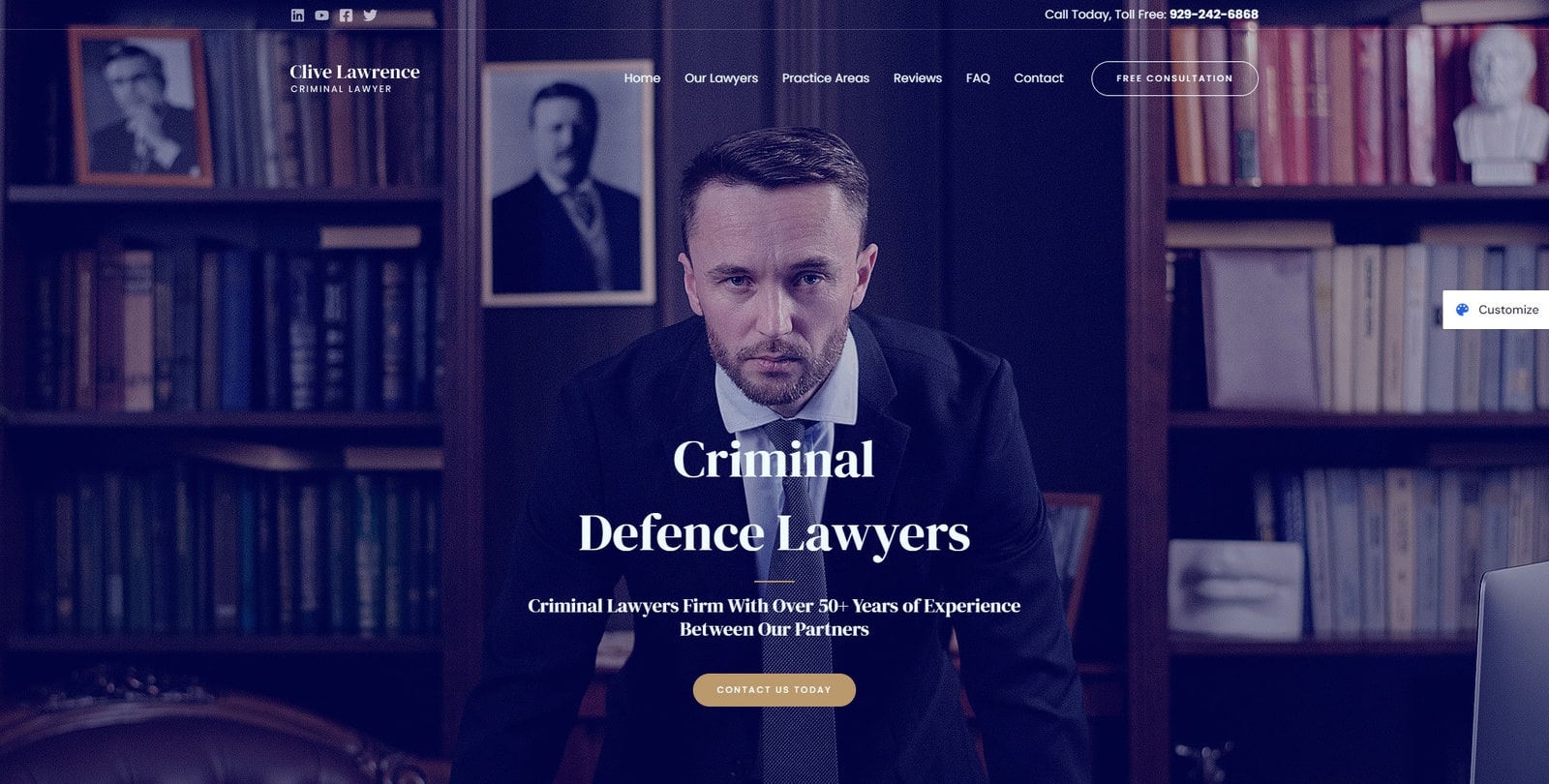 Illustration of Astra, an attorney WordPress theme with an SEO-optimized layout.