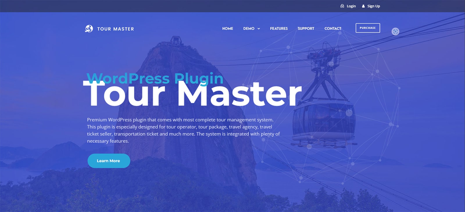 Portrait of Tour Master, the best WordPress tour booking plugin with 10 styles of tour lists.