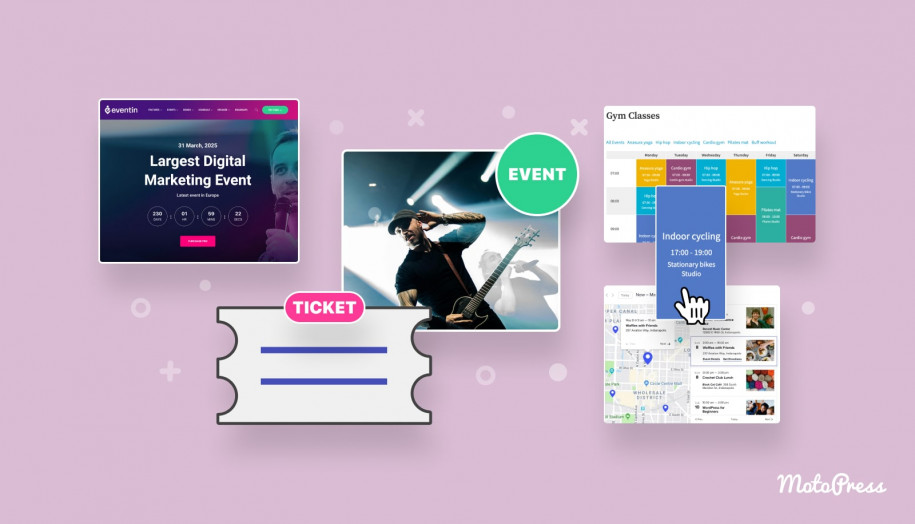 Best WordPress Event Plugins Ticket Registration.