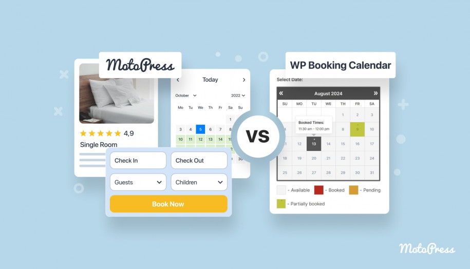 WP Booking Calendar vs MotoPress.