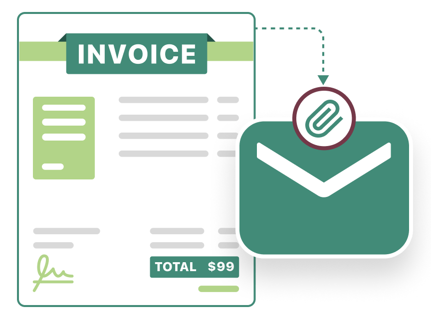 Automatically Send PDF Invoices as Email Attachments