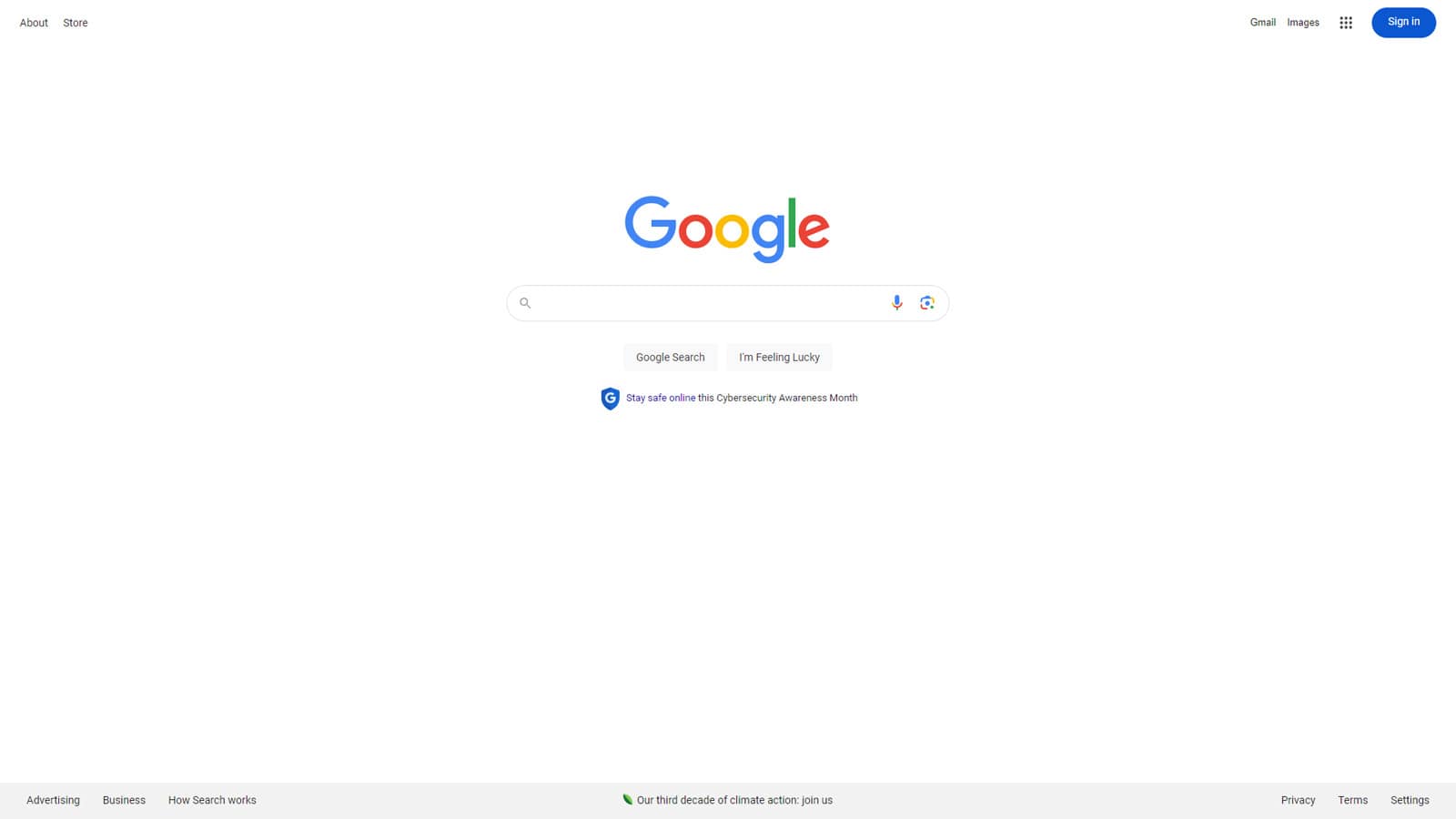 Picture of Google, one of the top search engines with easy search customization.