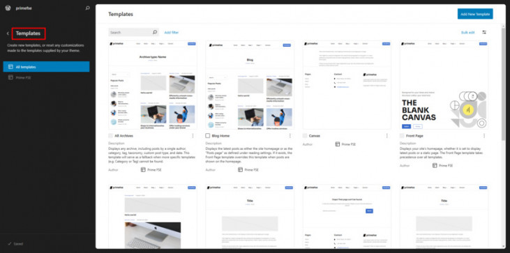 How to Edit WordPress Templates Using the Template Editor: Full Site ...