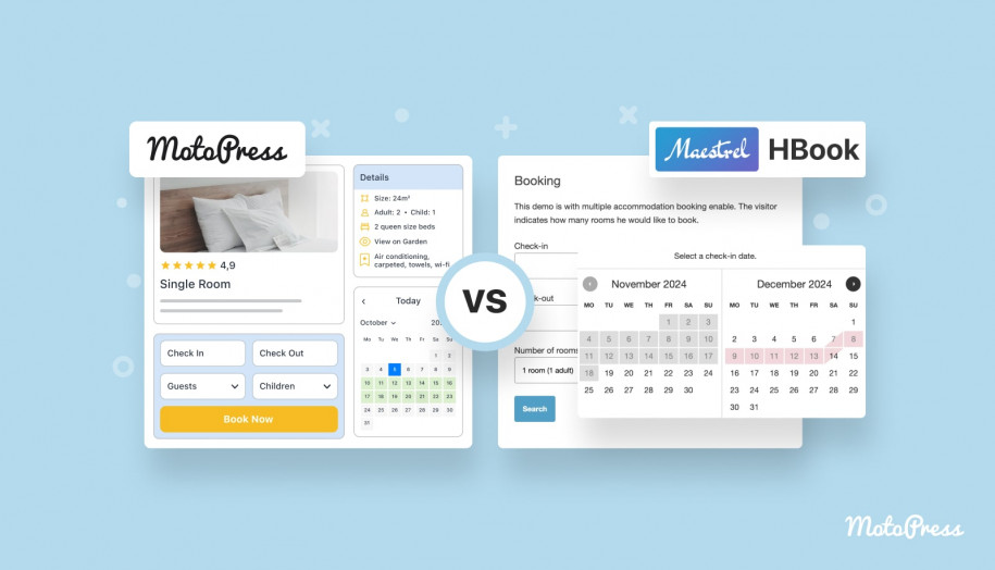 MotoPress Hotel Booking or HBook - what to Choose.