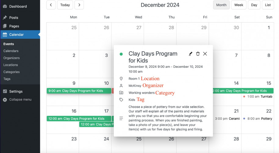 New WordPress Event Schedule Plugin for Visual Scheduling - MotoPress