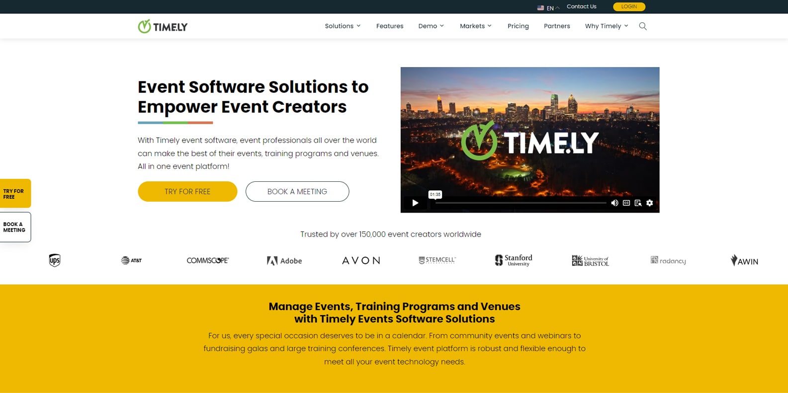 Graphic of Timely All-in-One Events Calendar, one of the best WordPress events calendar plugins with event filtering using multiple categories, tags, and venues.