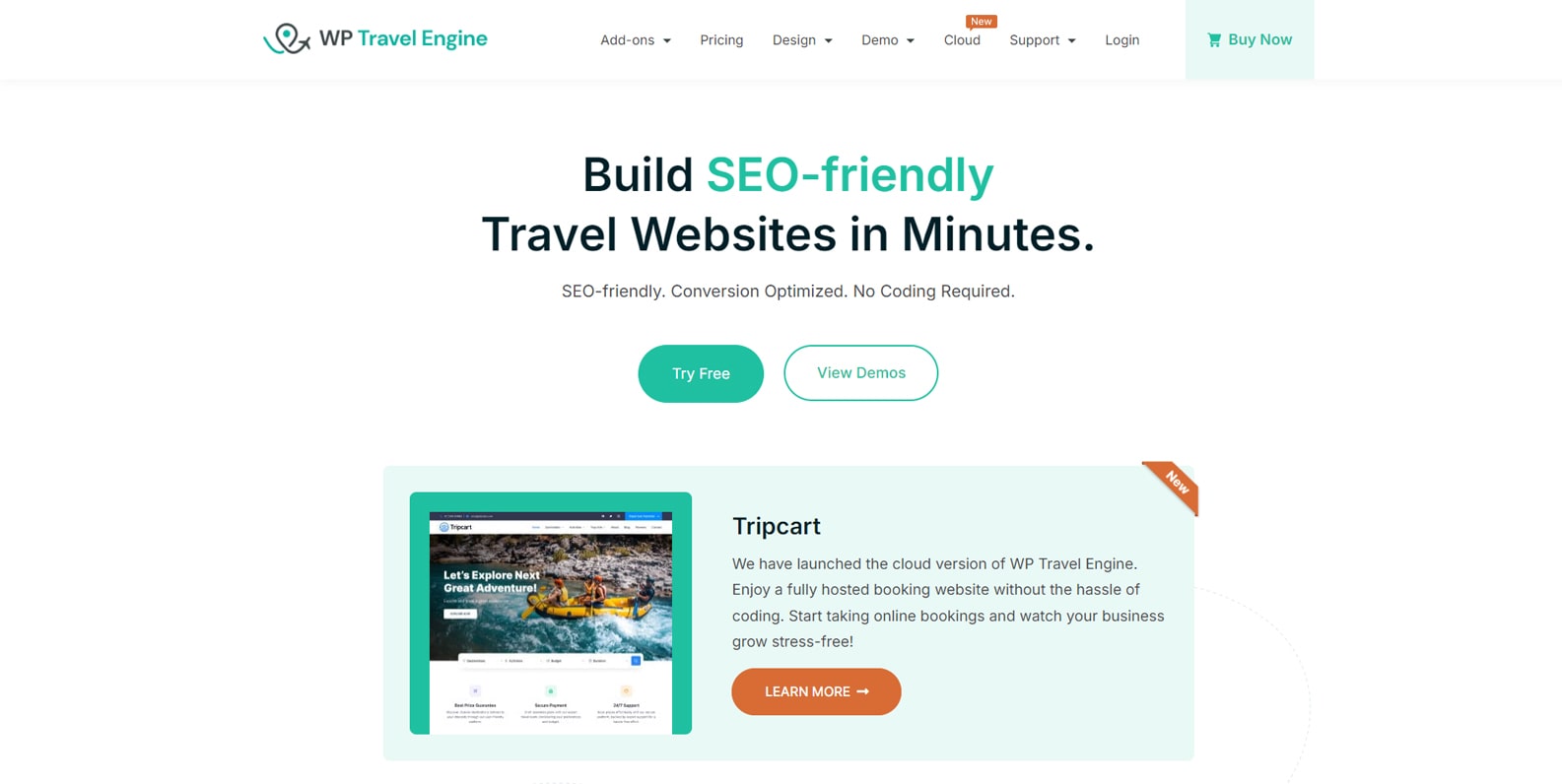 Graphic of WP Travel Engine, a versatile WordPress plugin travel booking solution with an easy-to-use itinerary builder.