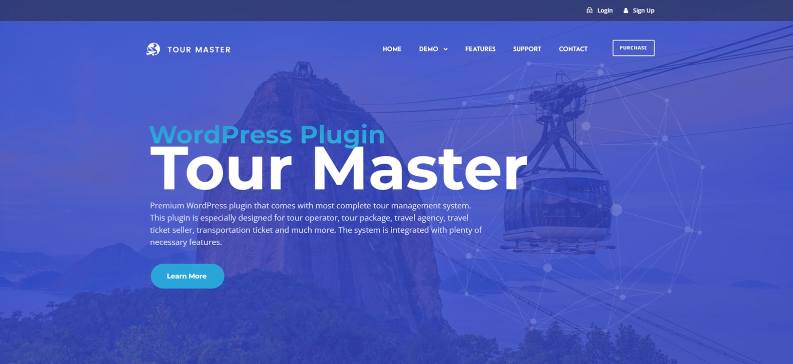 Image of Tour Master, an affordable travel website plugin for WordPress with a Hotel booking management system.