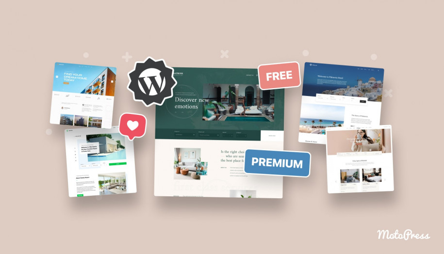 WordPress Themes for Hotel Booking.