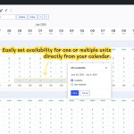 WordPress Booking Calendar - Plugin Interface