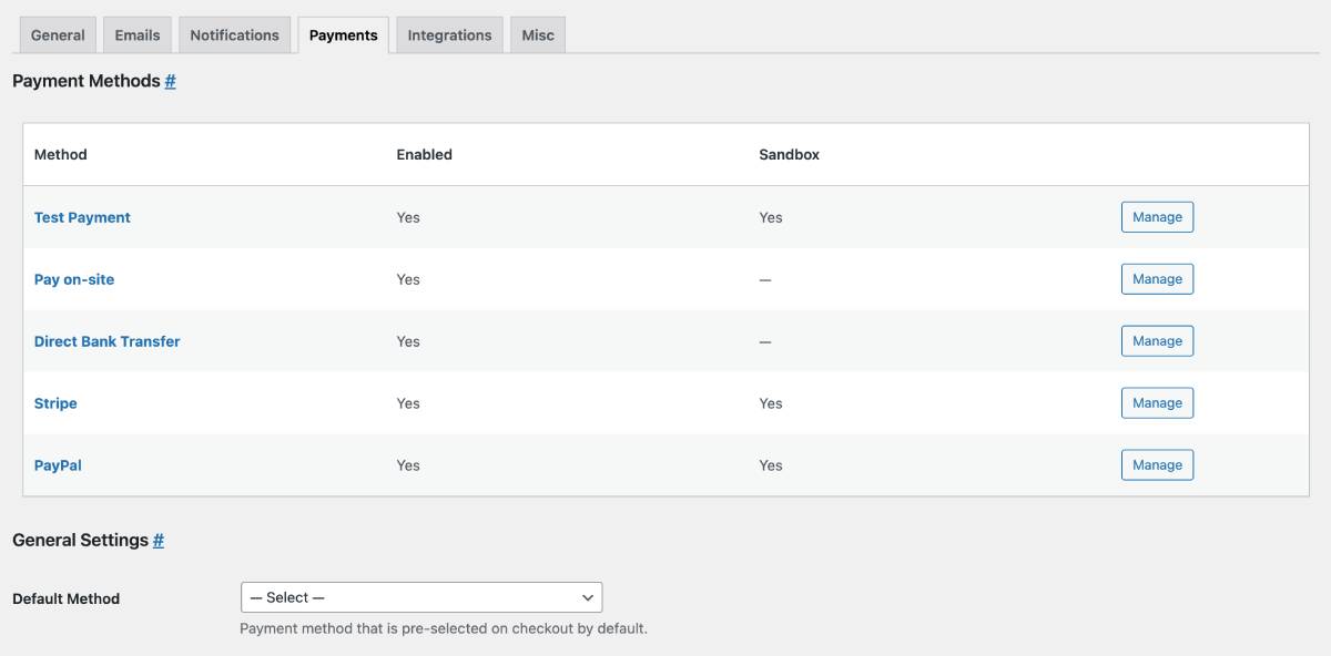 Payment gateways in appointment booking.