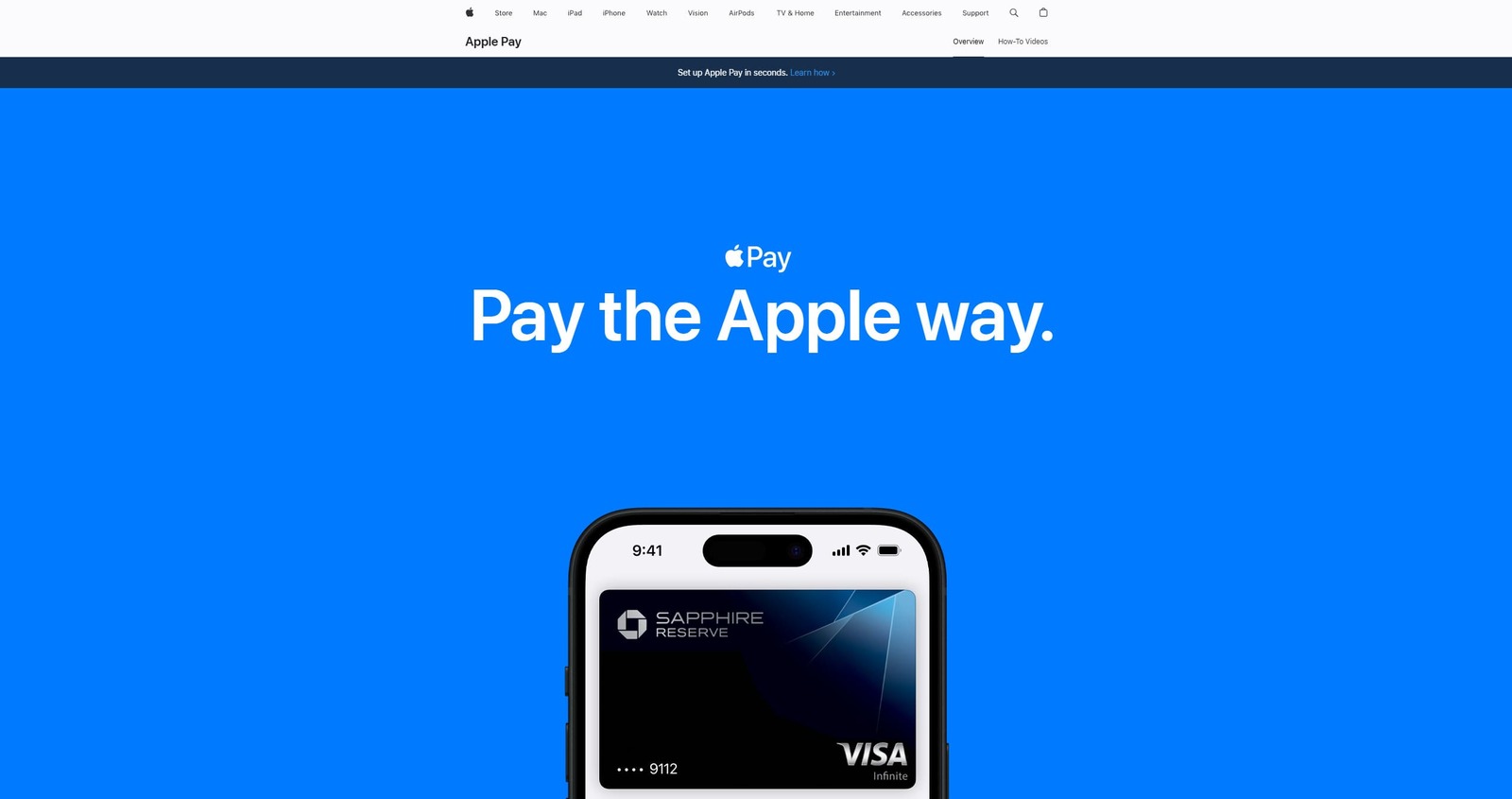 Graphic of Apple Pay, the leading payment service by Apple.