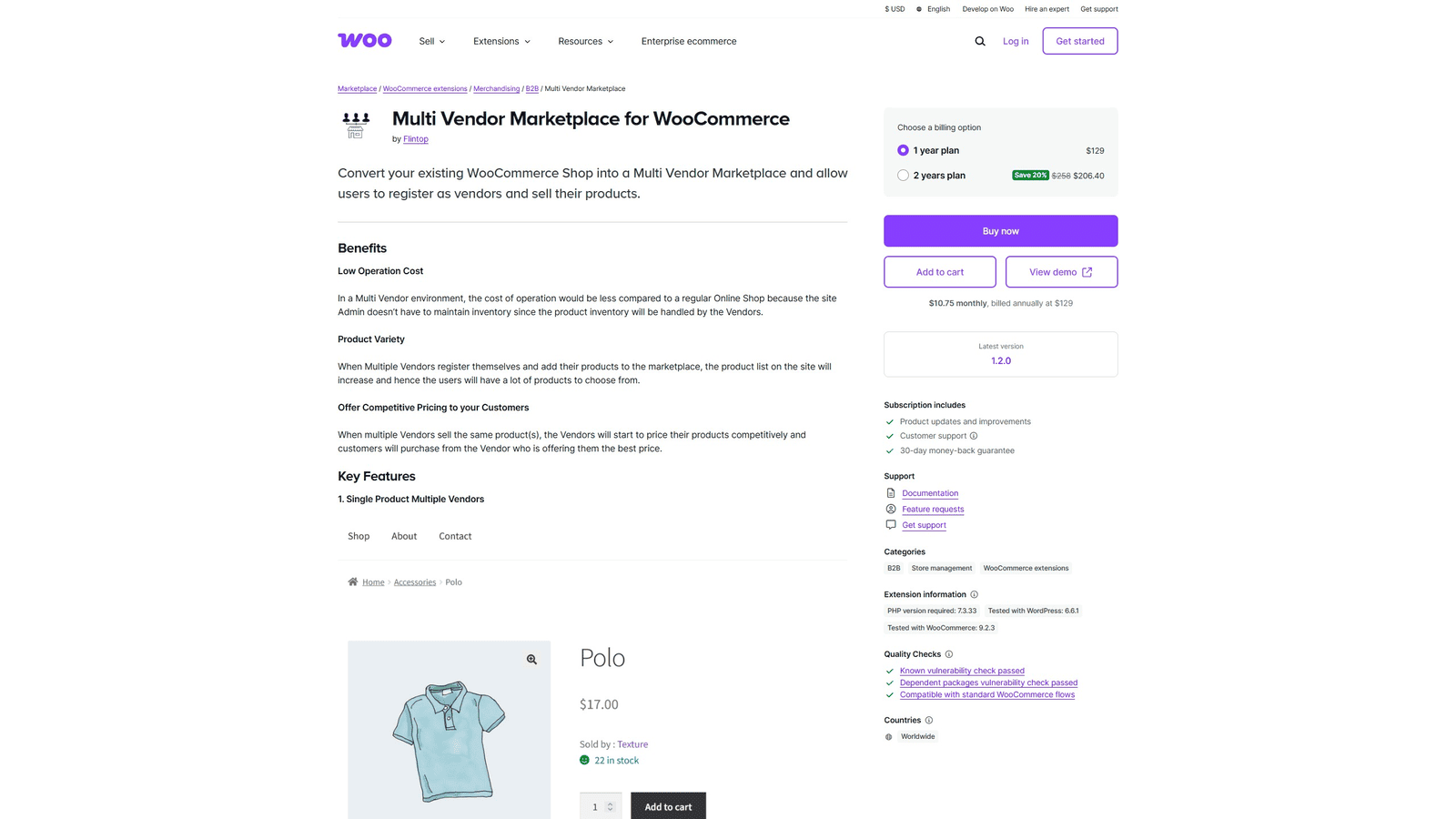 Image of Multi-Vendor Marketplace for WooCommerce, a powerful marketplace extension for WooCommerce with easy & powerful product management.