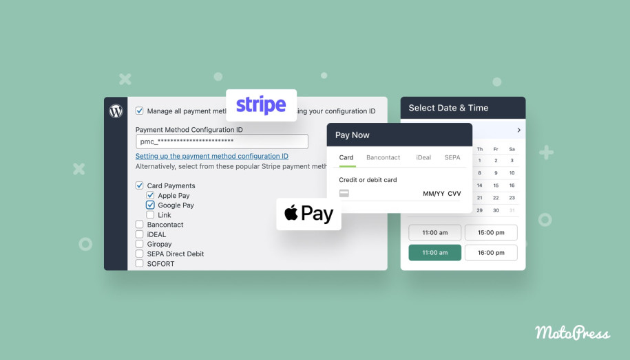 How to Add Apple Pay to WordPress for appointments.