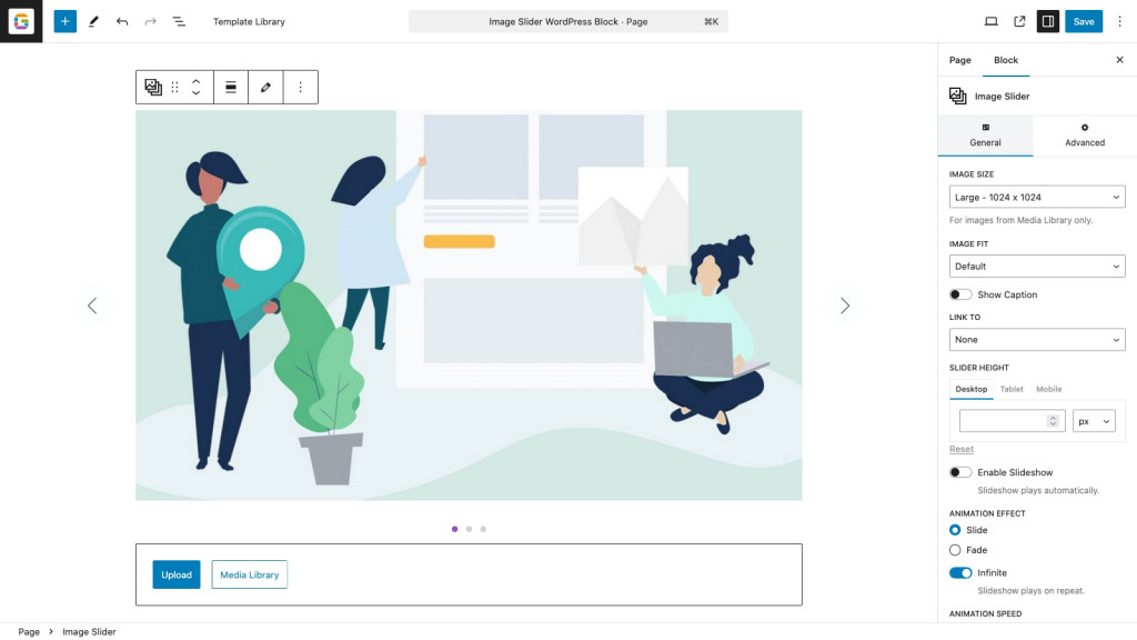 Image Slider Block