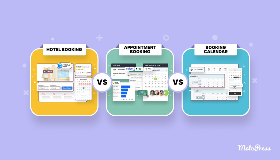 MotoPress booking plugins compared.