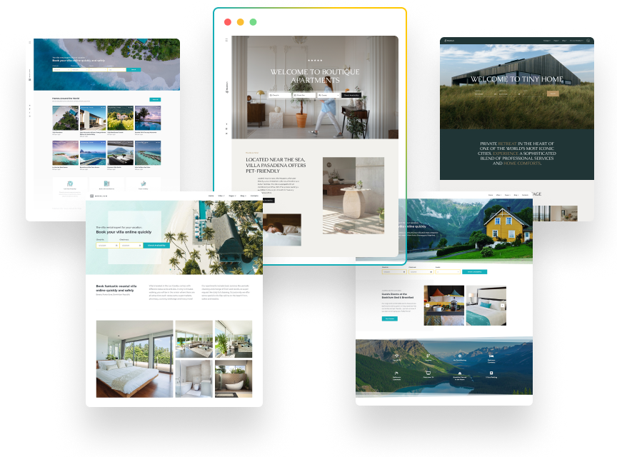 5+ Unique Demos for Hotels, B&Bs and Holiday Homes