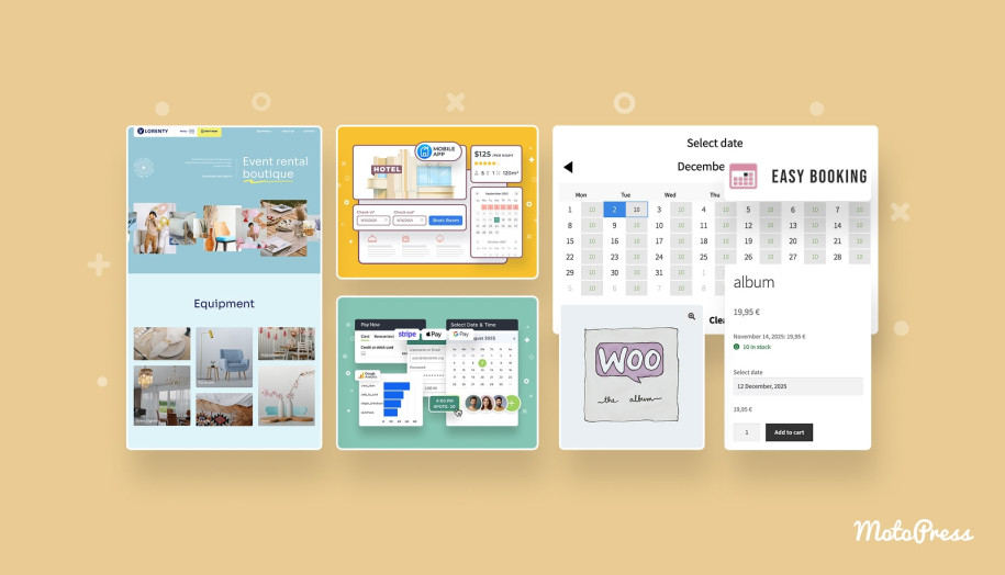 MotoPress or Easy Booking comparison.
