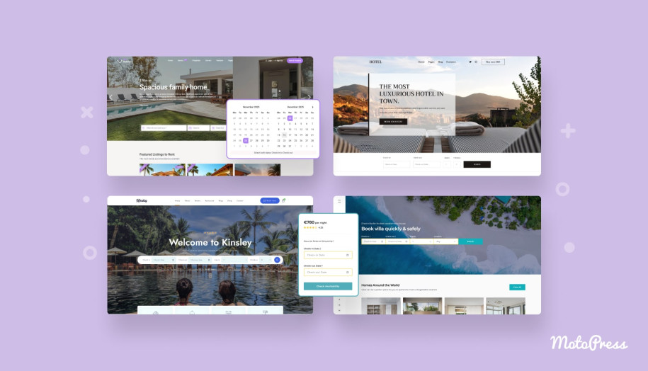 Featured image of popular WP Rentals theme alternatives.
