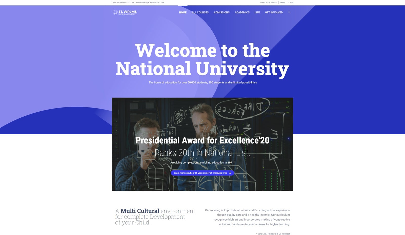 Photograph of WPLMS, one of the best WordPress LMS themes with smooth WooCommerce integration.