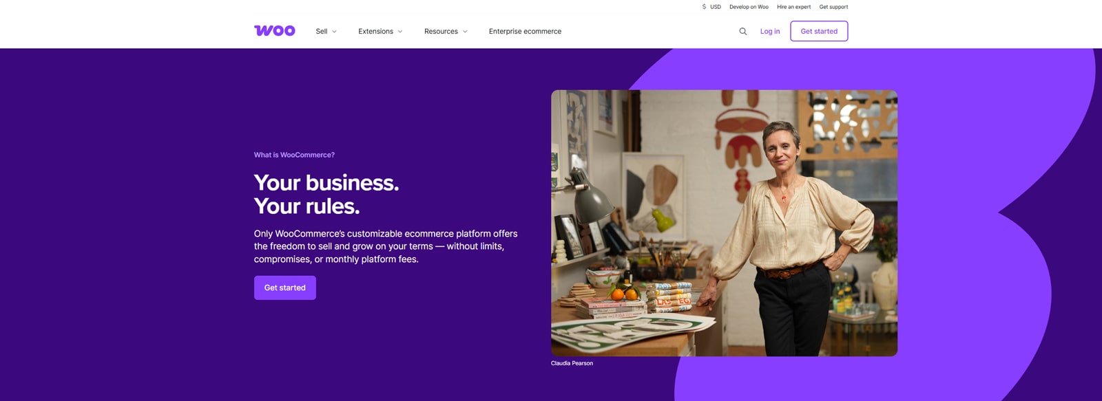 Visual of WooCommerce, a top-notch eCommerce plugin for WordPress.