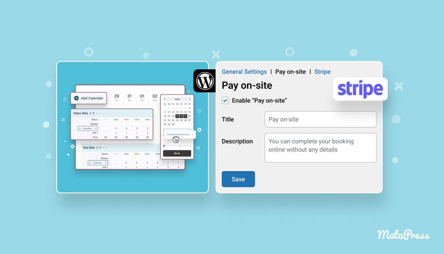 Booking Calendar 1.3.0 for WordPress.