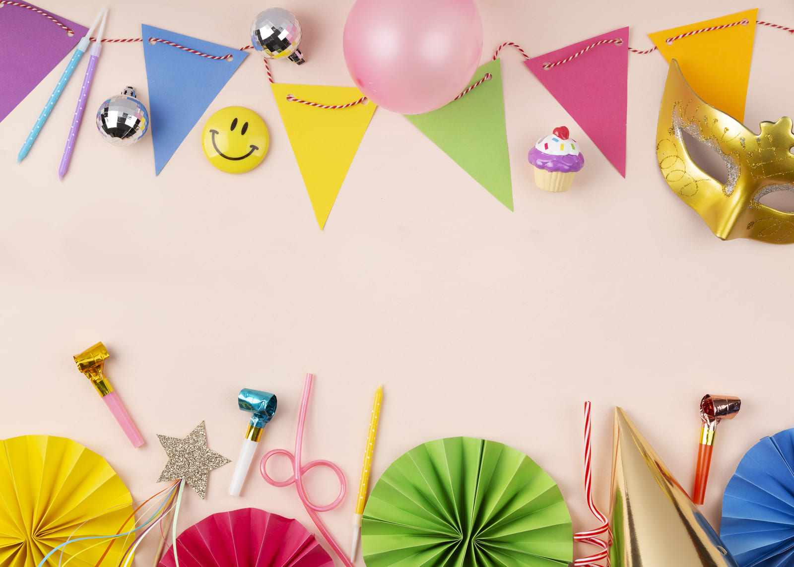 Photo of items used for party rentals.