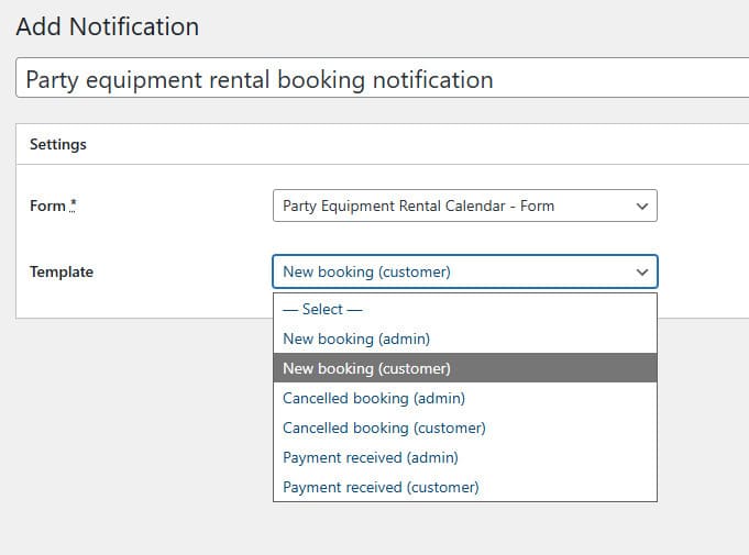 Graphic of email notification triggers used by the best WordPress inventory management plugin.