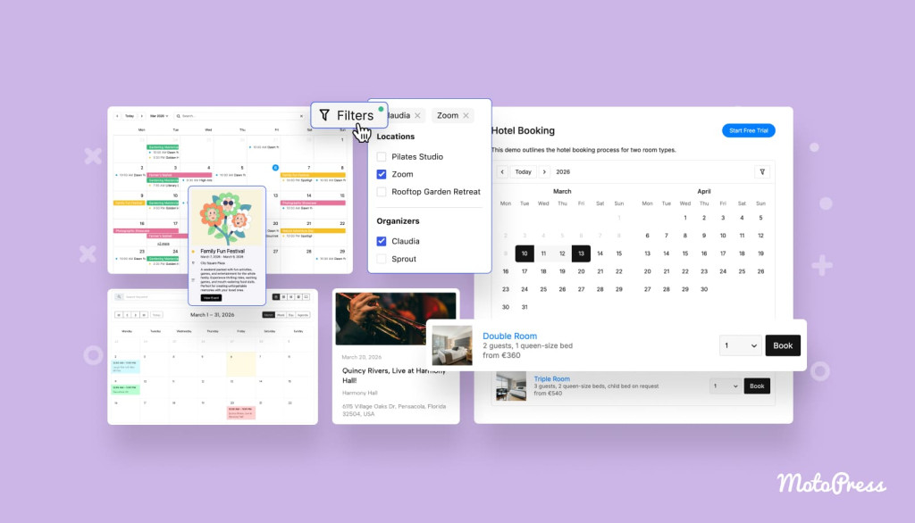 Calendar Widget For Blogger Top 10 WordPress Calendar Schedule Plugin Options - MotoPress